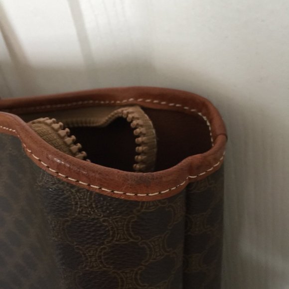 Vintage Celine genuine monogram tote bag (handles replaced) - Picture 11 of 12